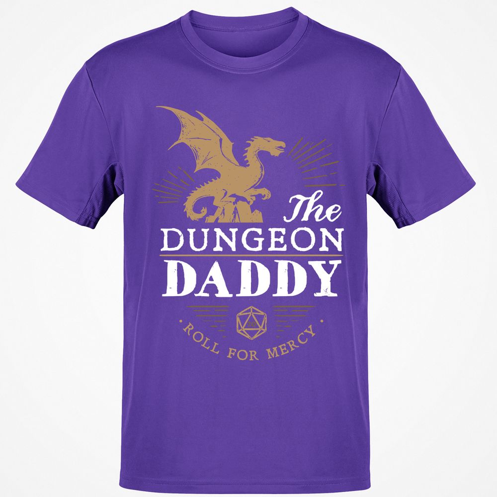 Dungeon Daddy Roll For Mercy Classic Unisex T-Shirt - Purple - 9