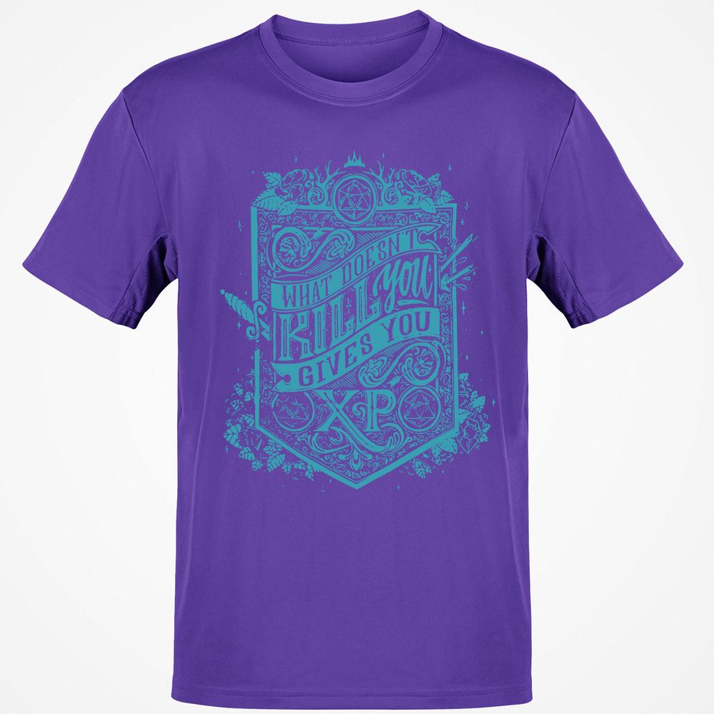 What Doesn't Kill You Gives You XP Classic Unisex T-Shirt - Purple - 9