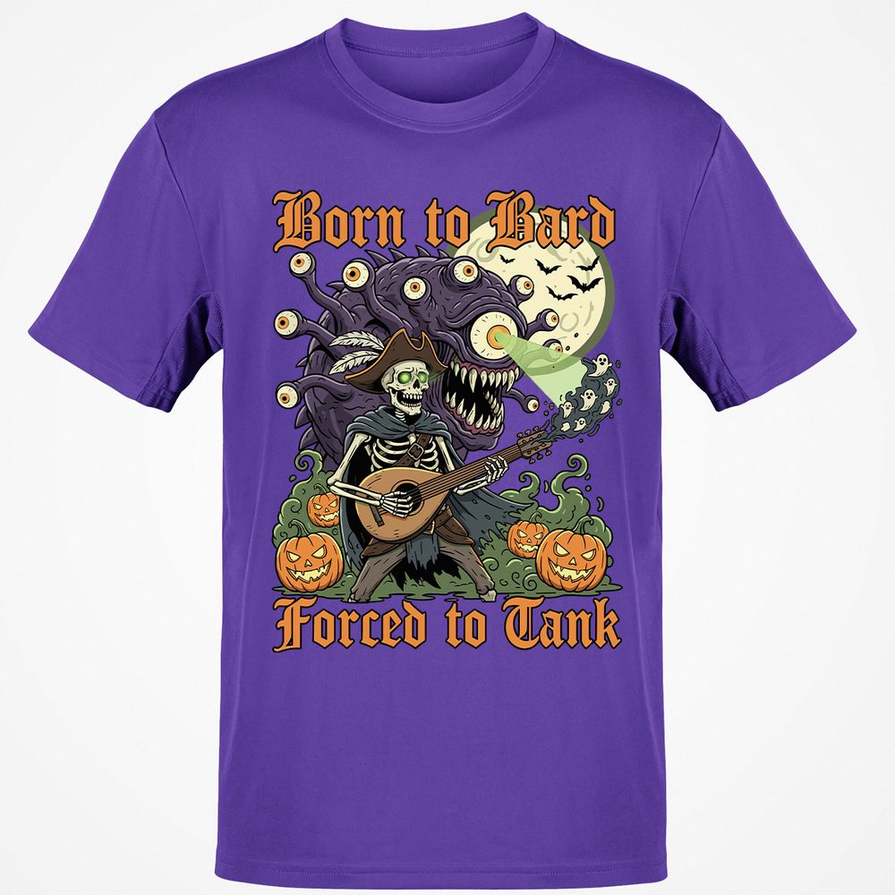 Born to Bard – Forced to Tank Classic Unisex T-Shirt - Purple - 9