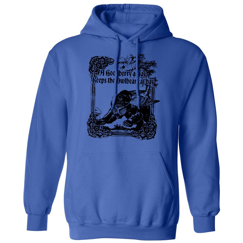 A Goodberry A Day Keeps The Owlbears At Bay Classic Unisex Hoodie - Royal - 9