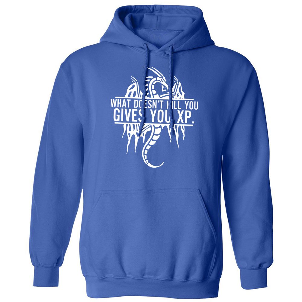 What Doesn't Kill You Classic Unisex Hoodie - Royal - 9