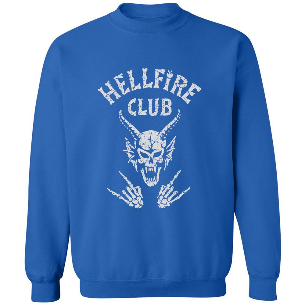 Hellfire Club Classic Unisex Sweatshirt - Royal - 9