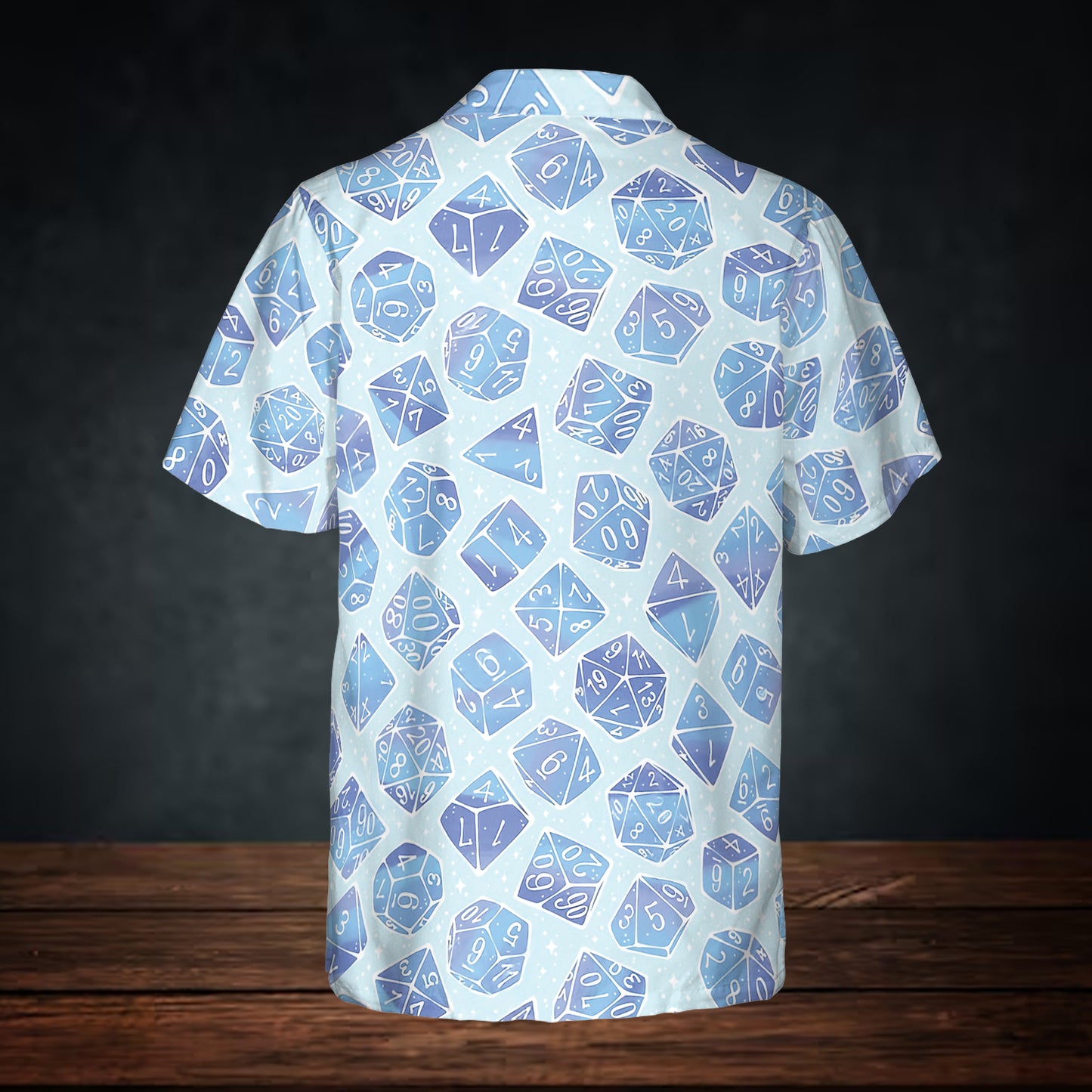 Magic Dice – Ice Blue Edition Button Down Shirt