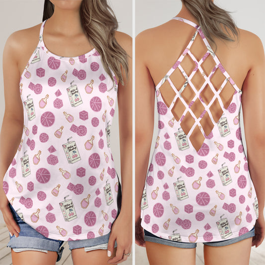 Potion Of Healing Criss Cross Tank Top