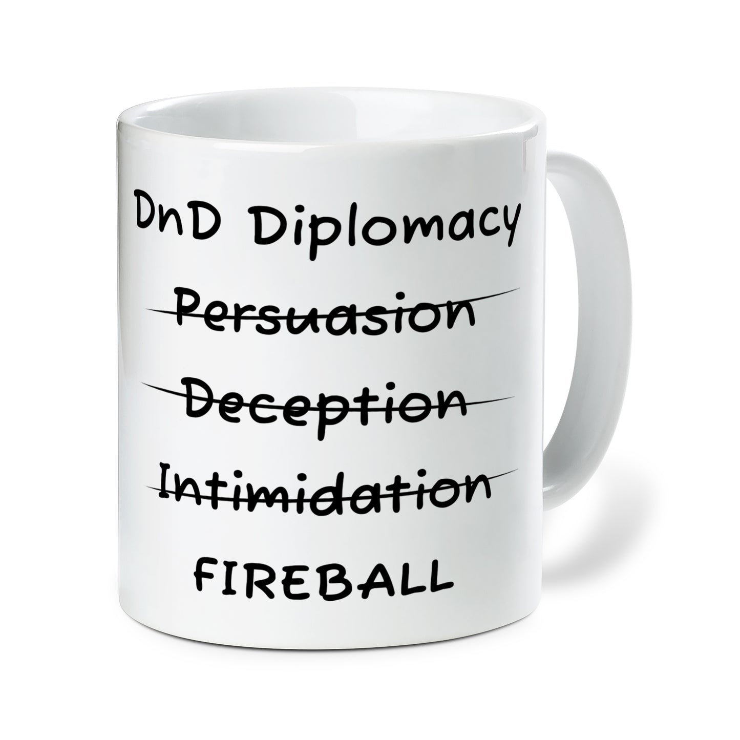 DnD Diplomacy Ceramic Mug