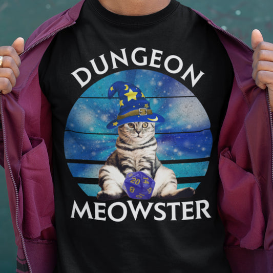 Dungeon Meowster Vintage T-Shirt