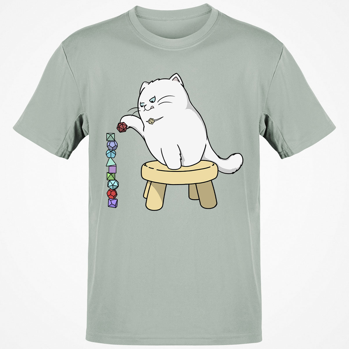 Cat Stacking Dice T-Shirt