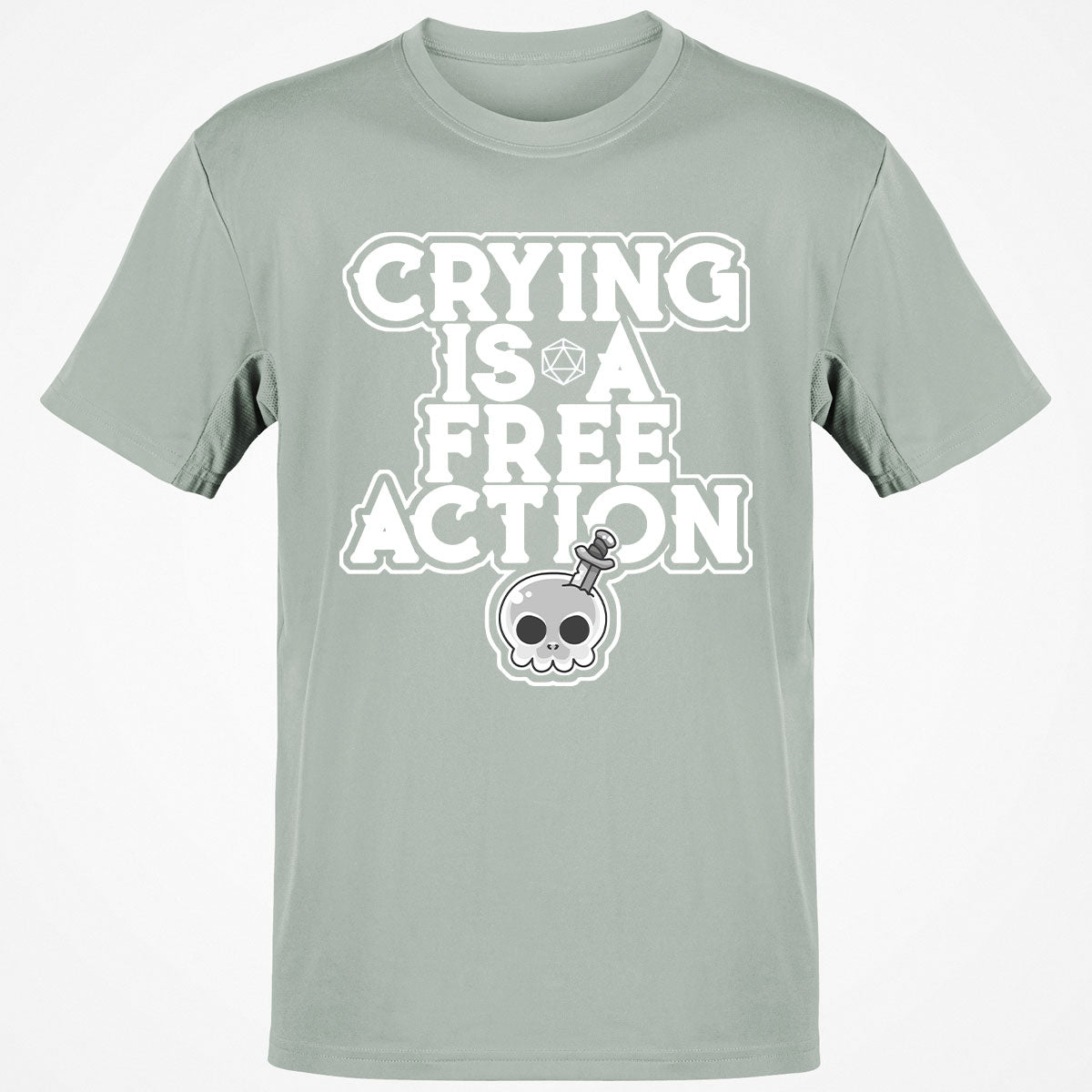 Crying Is A Free Action T-Shirt