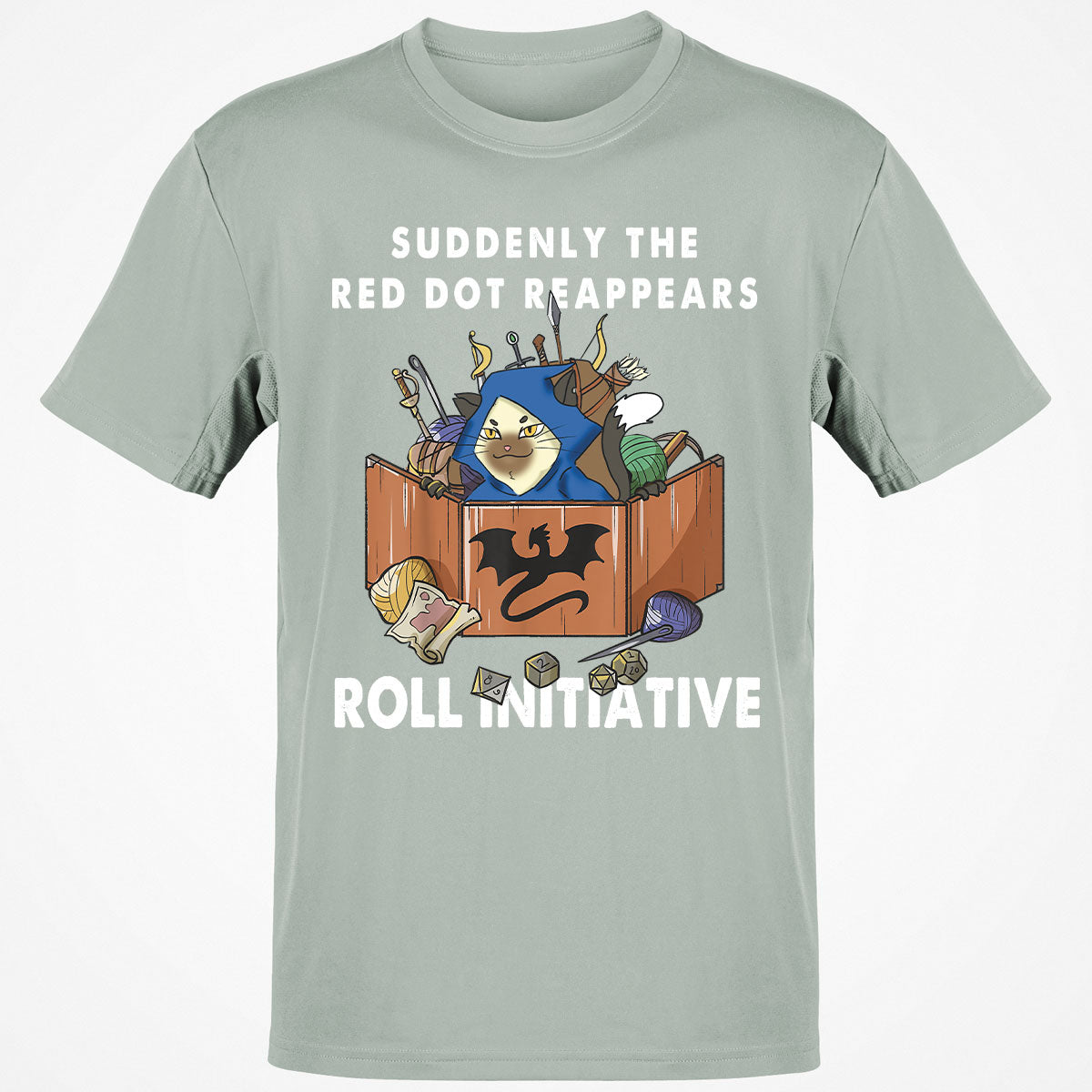 Suddenly The Red Dot Reappears Roll Initiative Classic Unisex T-Shirt