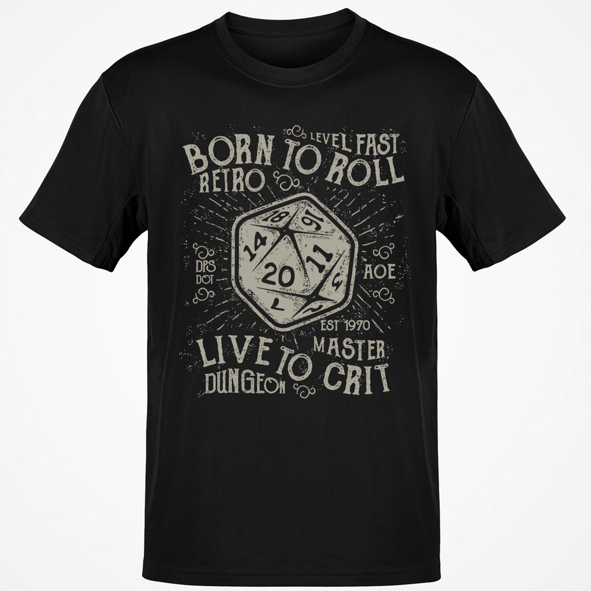 Born To Roll Live To Crit T-Shirt
