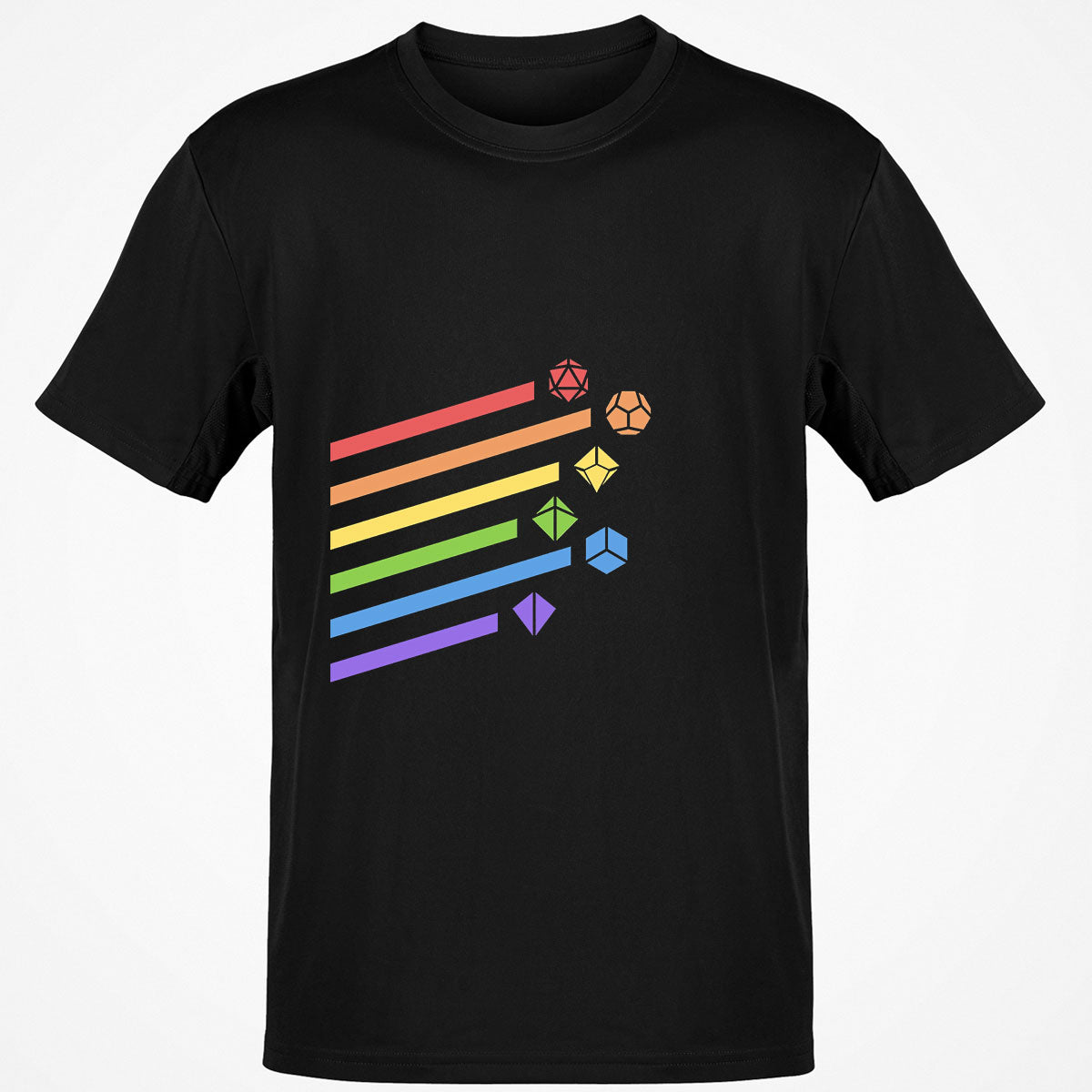 Rainbow Dice Set T-Shirt
