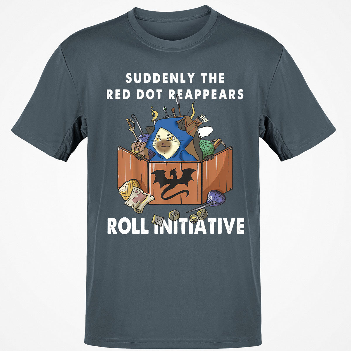 Suddenly The Red Dot Reappears Roll Initiative Classic Unisex T-Shirt