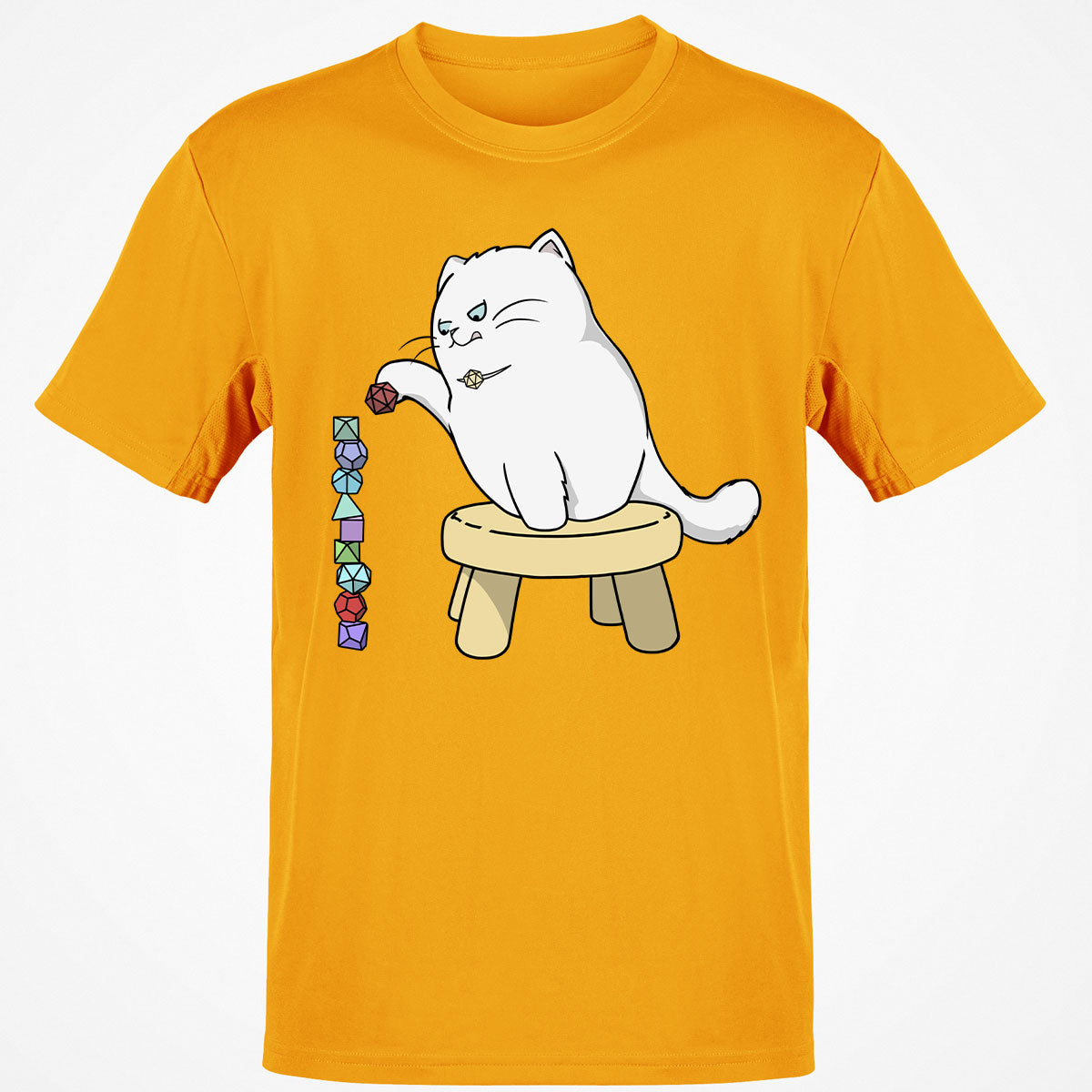 Cat Stacking Dice T-Shirt