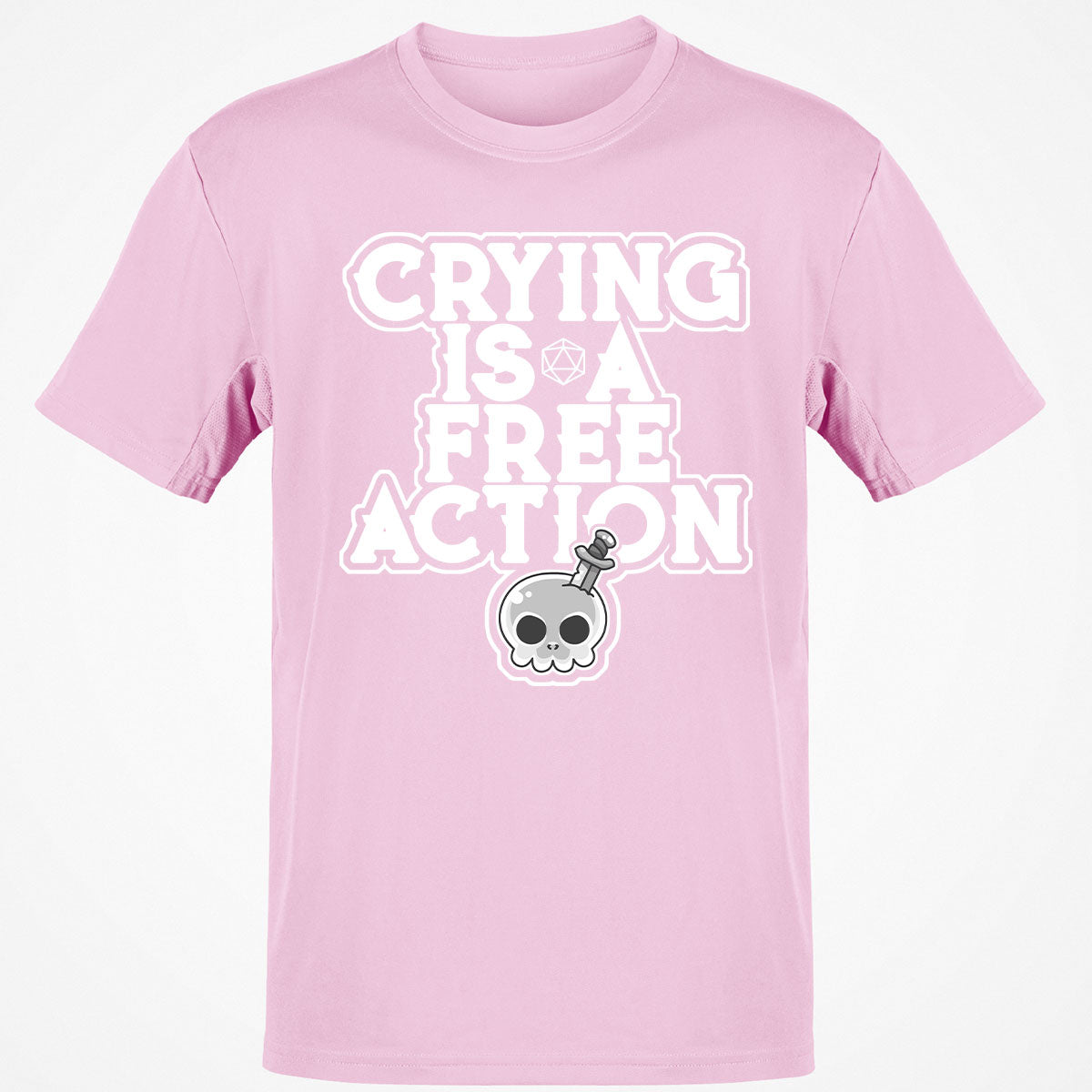 Crying Is A Free Action T-Shirt
