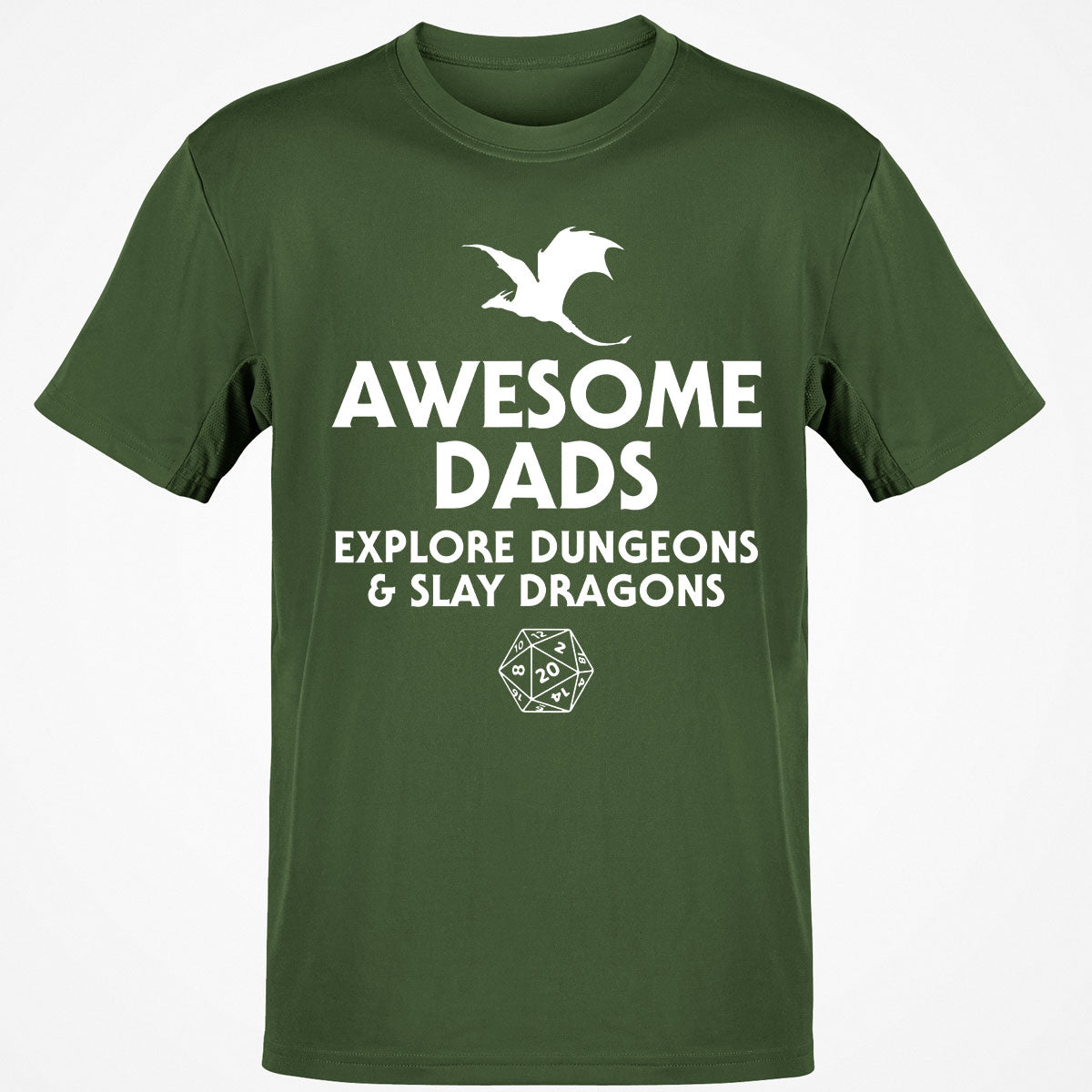 Awesome Dads Slay Dragons T-Shirt