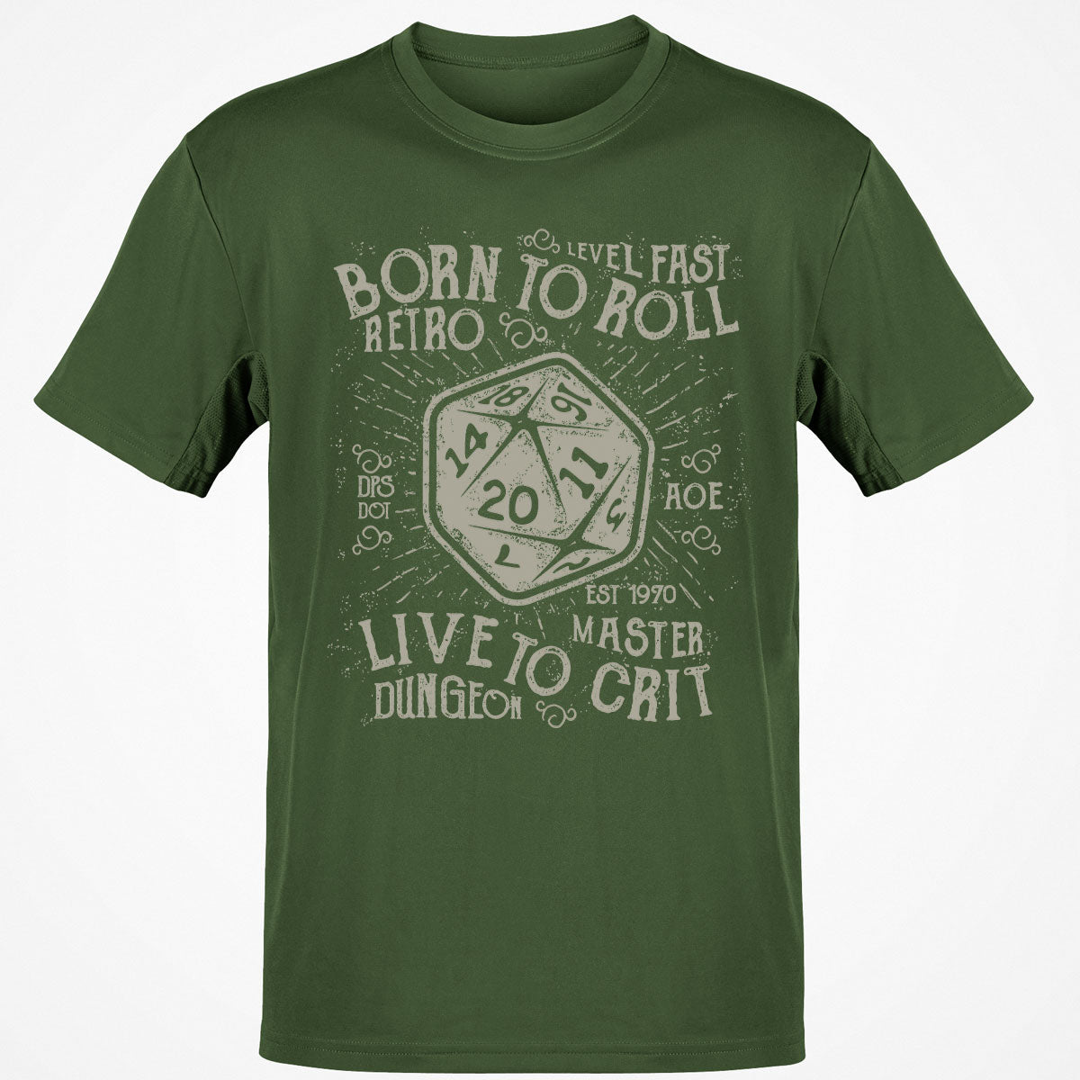 Born To Roll Live To Crit T-Shirt