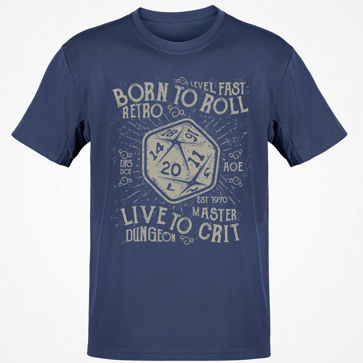 Born To Roll Live To Crit T-Shirt