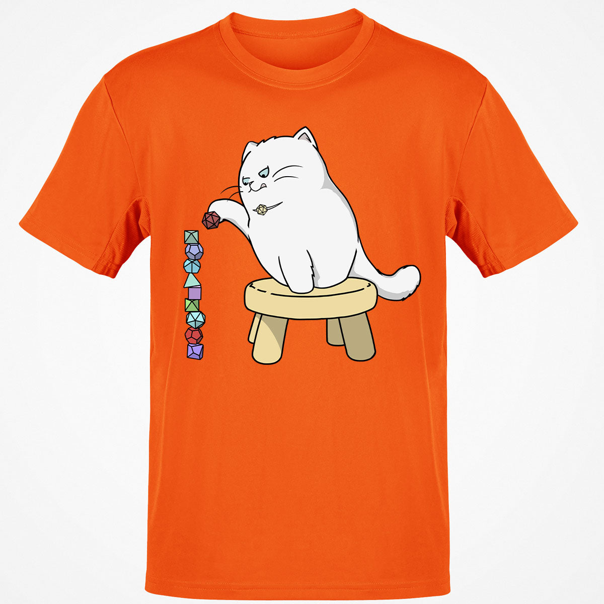 Cat Stacking Dice T-Shirt