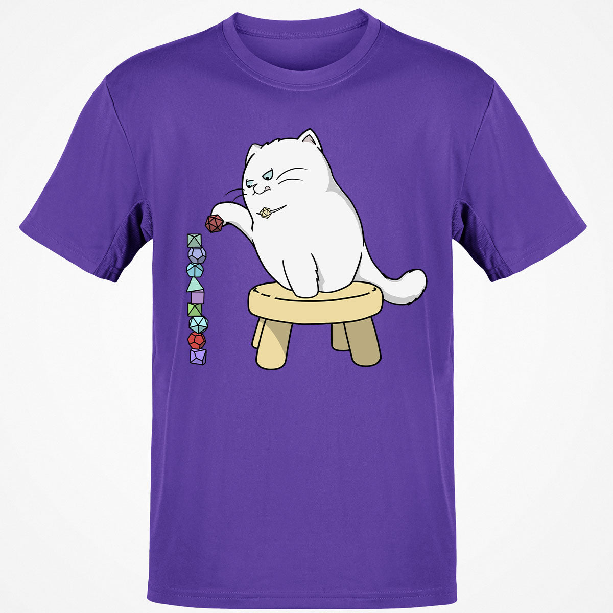 Cat Stacking Dice T-Shirt