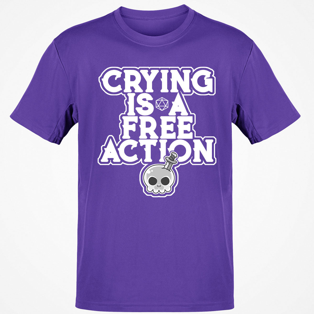 Crying Is A Free Action T-Shirt
