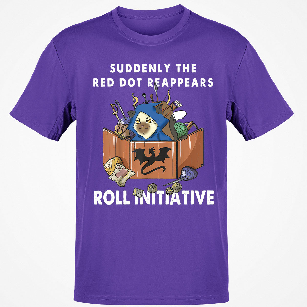Suddenly The Red Dot Reappears Roll Initiative Classic Unisex T-Shirt
