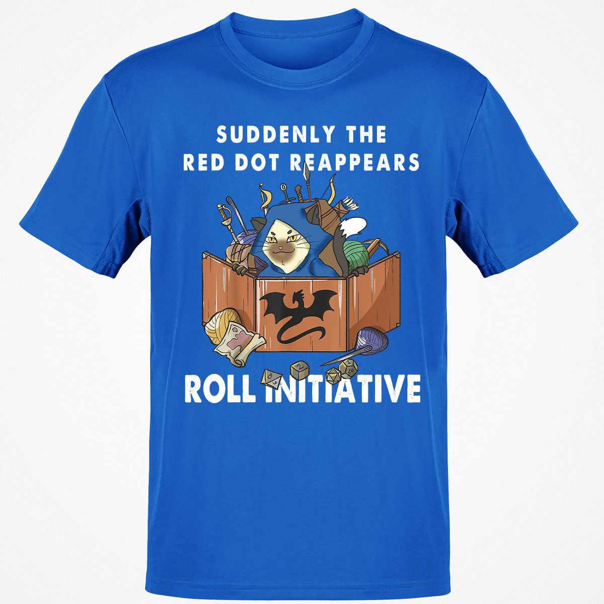 Suddenly The Red Dot Reappears Roll Initiative Classic Unisex T-Shirt