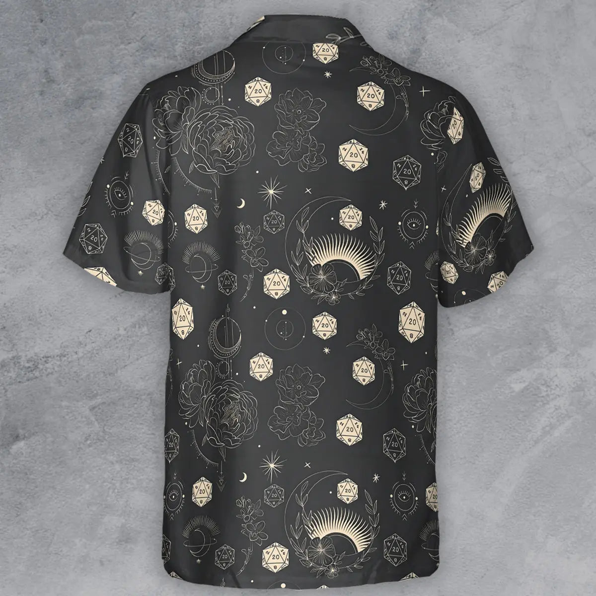 Explosion Dice Button Down Shirt