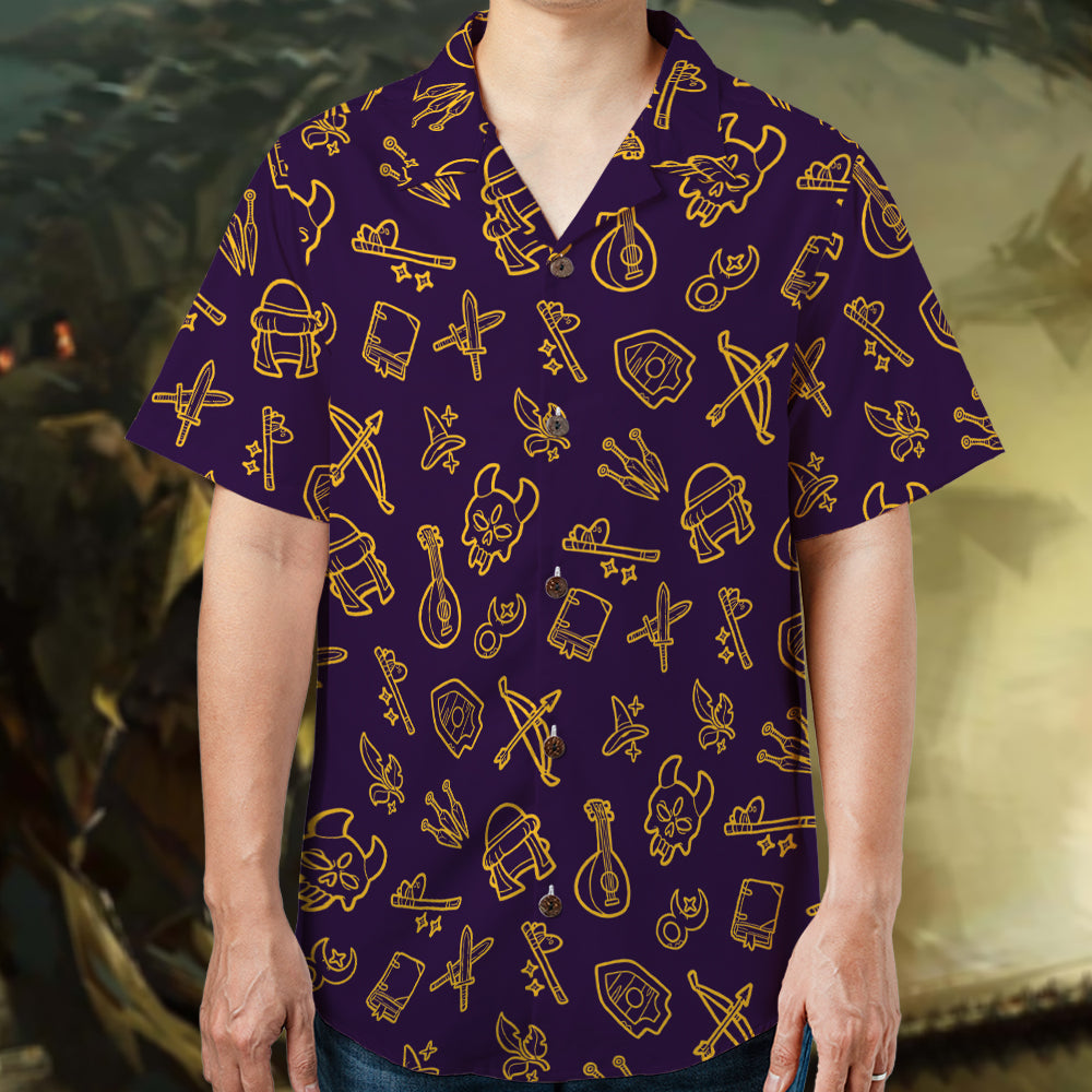 Base Classes Hawaiian Shirt