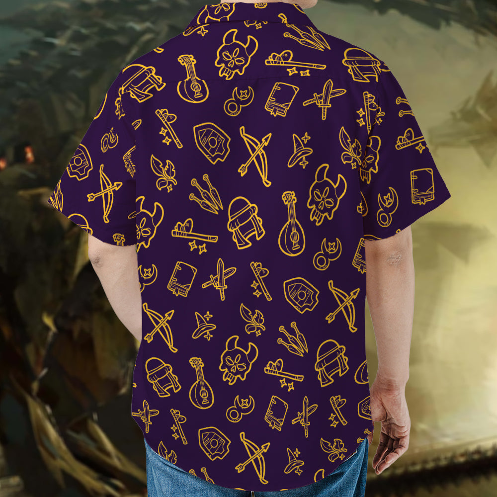 Base Classes Hawaiian Shirt