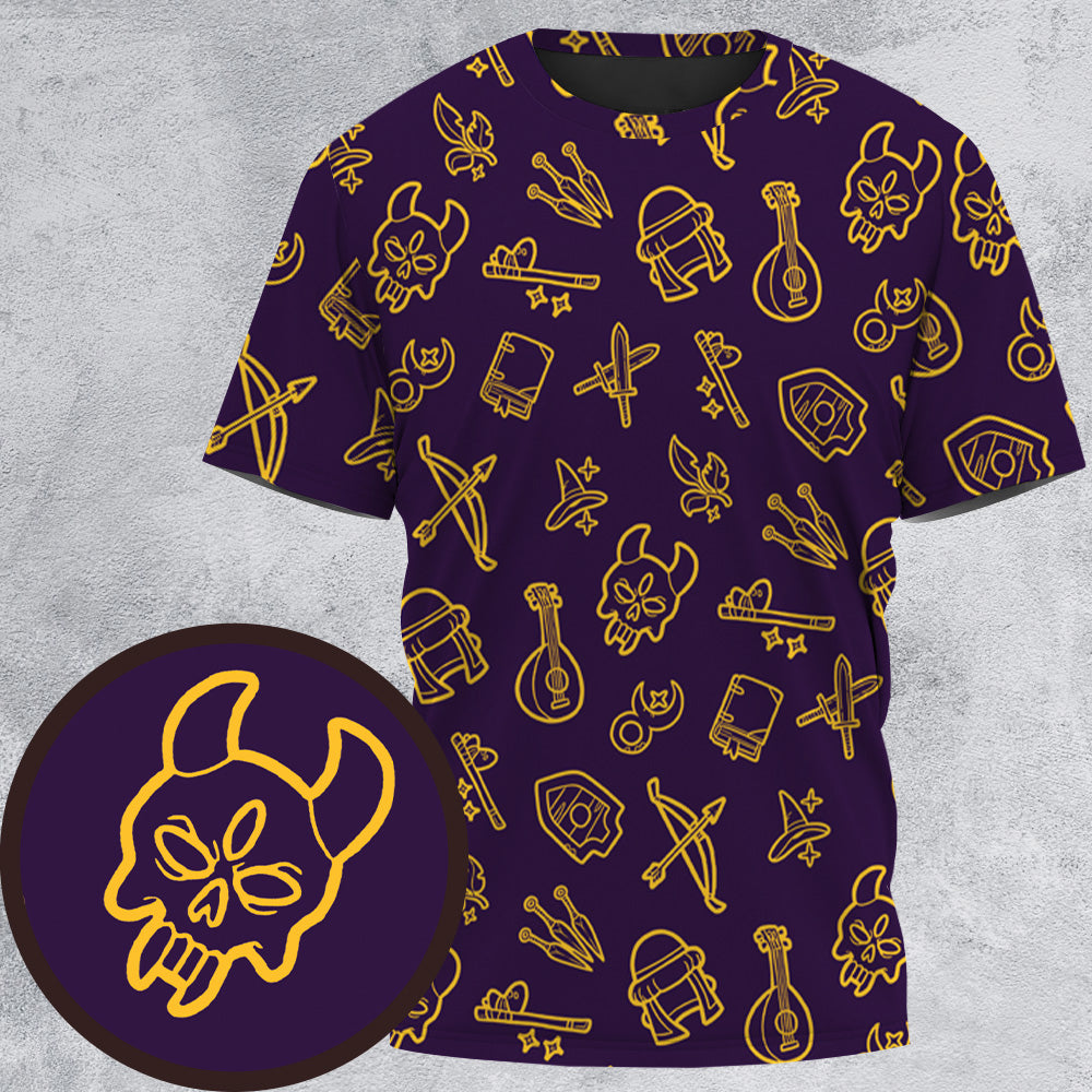 Base Classes All-Over Print Unisex T-Shirt