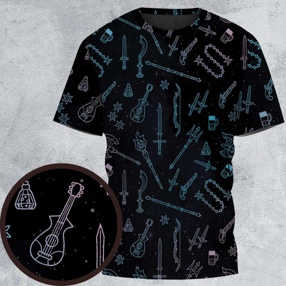 Damage Dealer All-Over Print Unisex T-Shirt