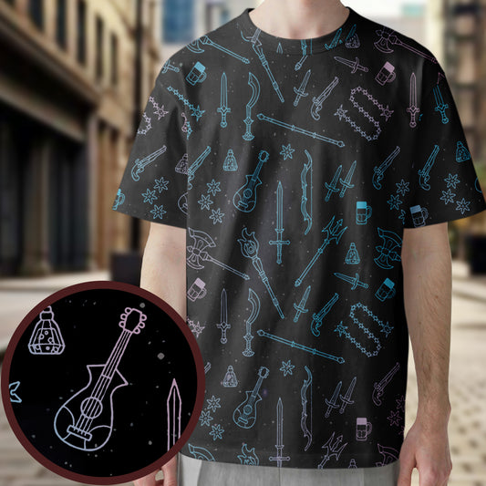 Damage Dealer All-Over Print Unisex T-Shirt
