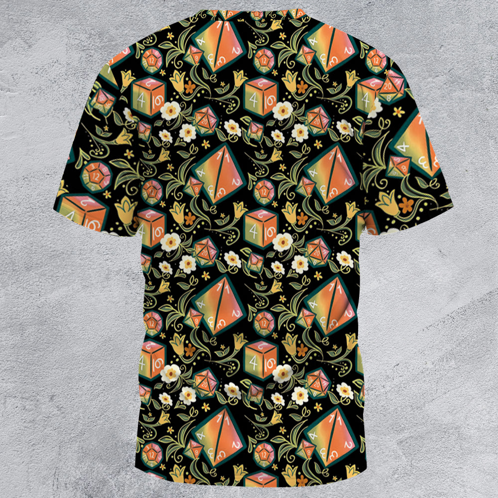 Dice Plant All-Over Print Unisex T-Shirt