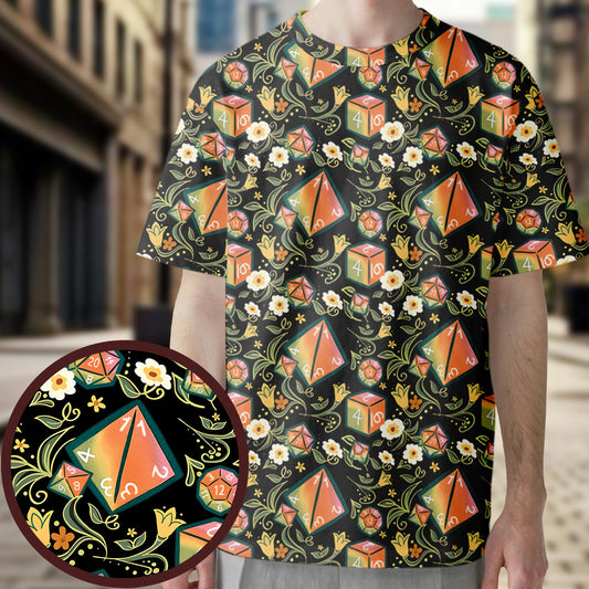 Dice Plant All-Over Print Unisex T-Shirt