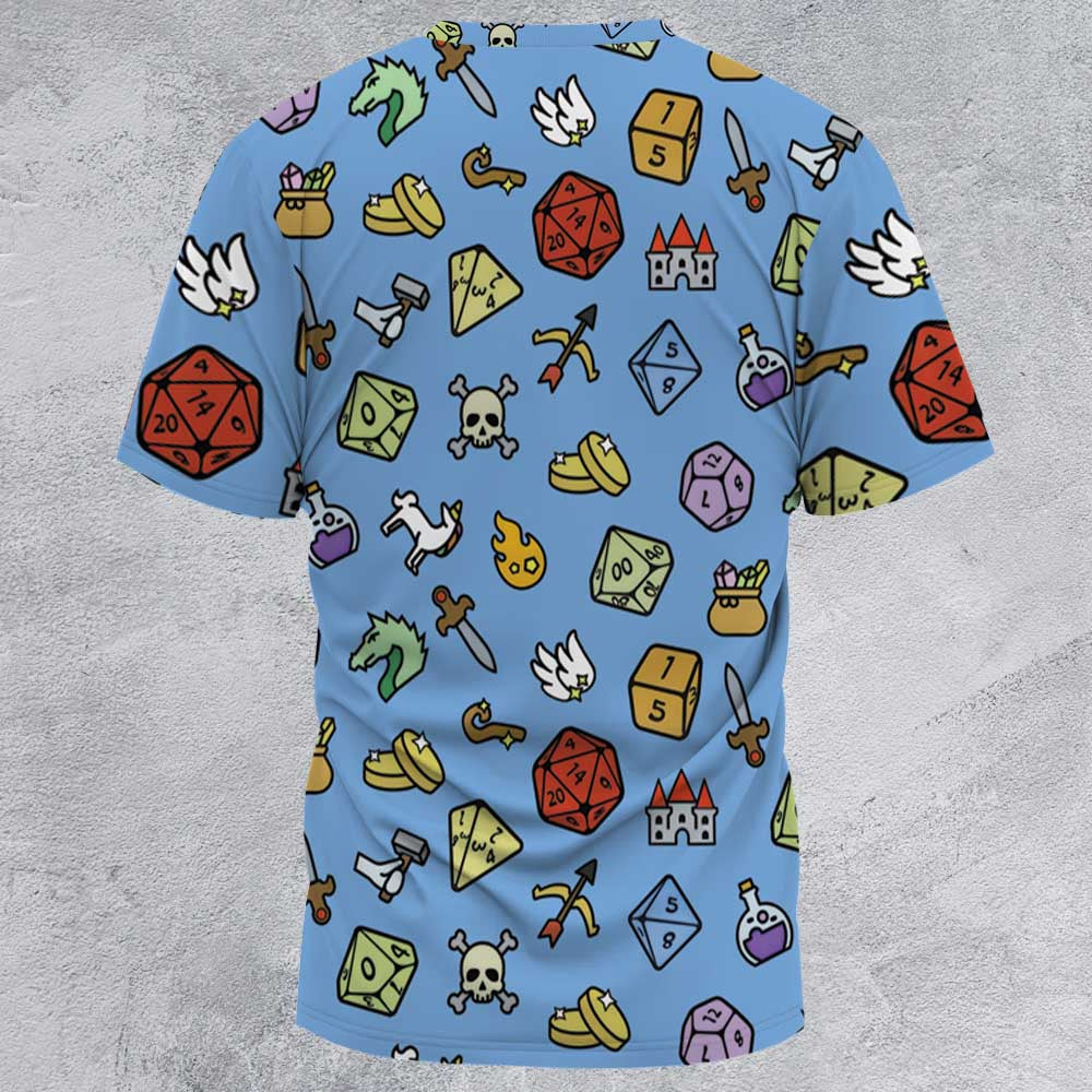 Fantasy Icon RPG  All-Over Print Unisex T-Shirt