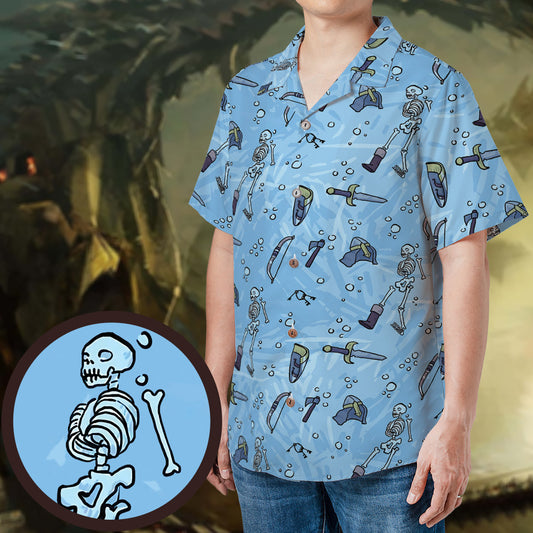 Dead Inside The Cube Hawaiian Shirt