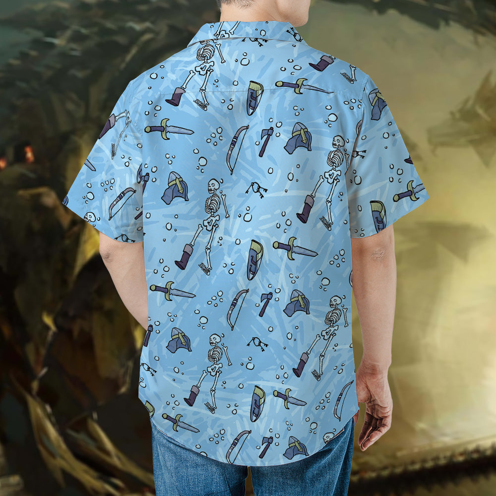 Dead Inside The Cube Hawaiian Shirt