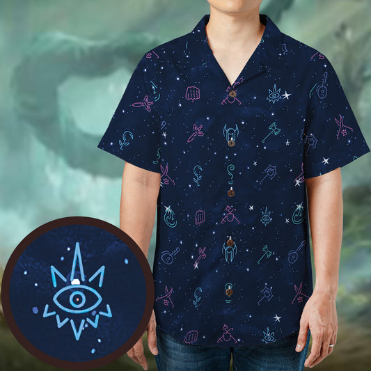 RPG Class Icons Hawaiian Shirt