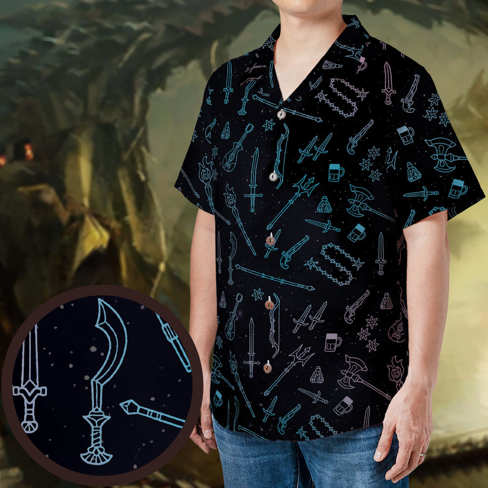 Damage Dealer Hawaiian Shirt