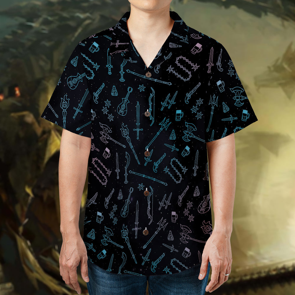 Damage Dealer Hawaiian Shirt