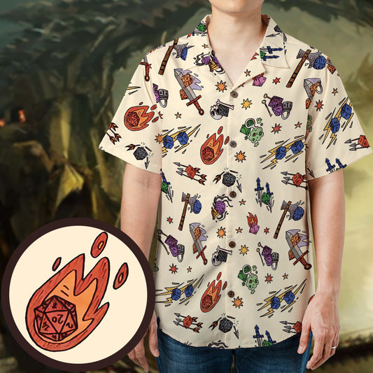 Dice World Hawaiian Shirt