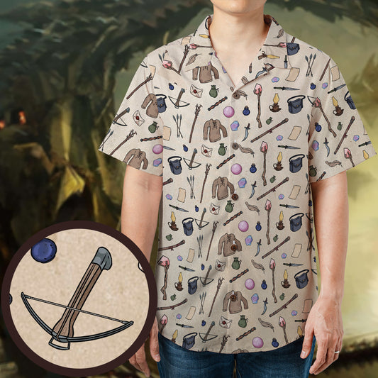 Sorcerer's Inventory Hawaiian Shirt