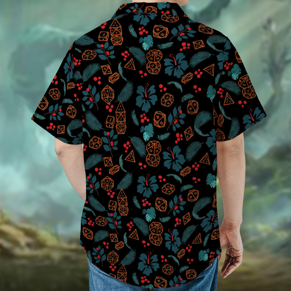 Floral Dice Hawaiian Shirt