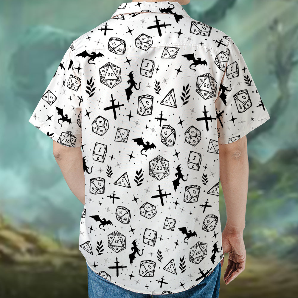 Multi Dices RPG Hawaiian Shirt