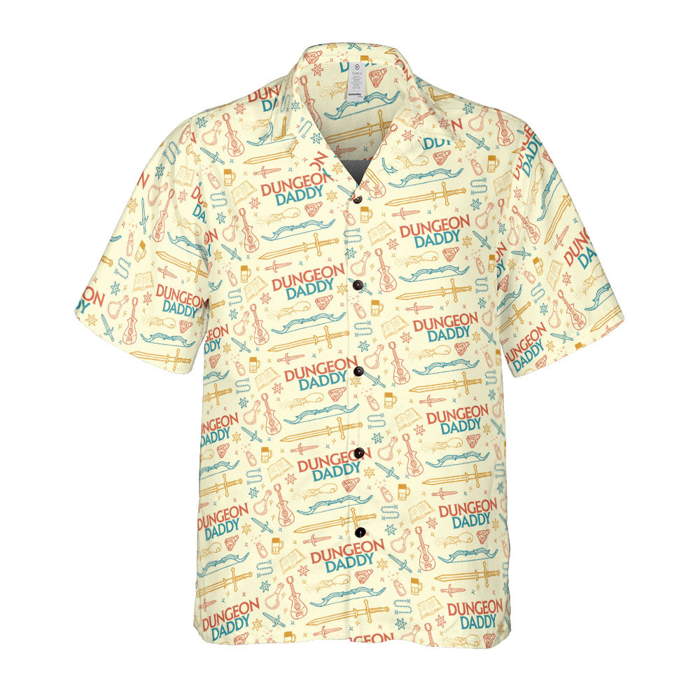 Dungeon Daddy RPG Hawaiian Shirt