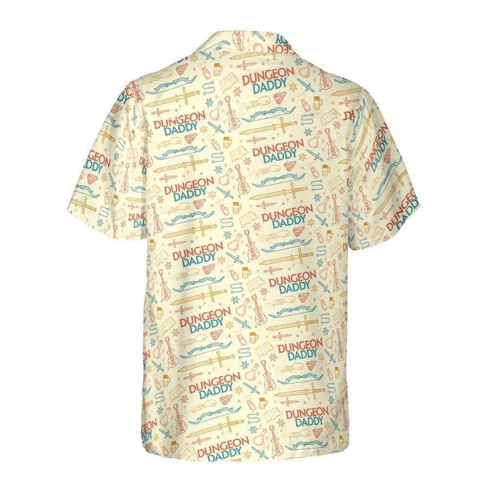 Dungeon Daddy RPG Hawaiian Shirt