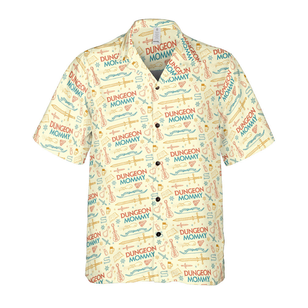 Dungeon Mommy RPG Hawaiian Shirt