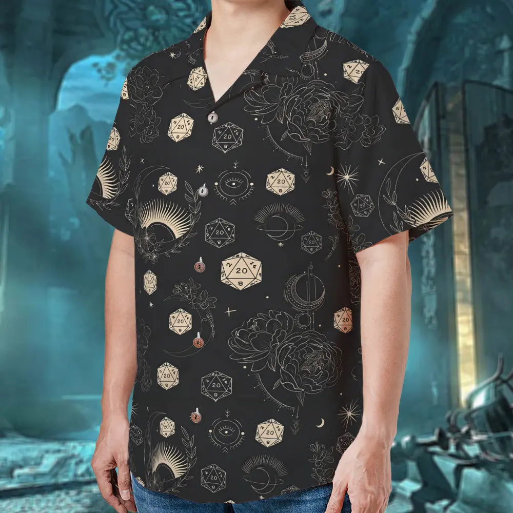 Explosion Dice Hawaiian Shirt