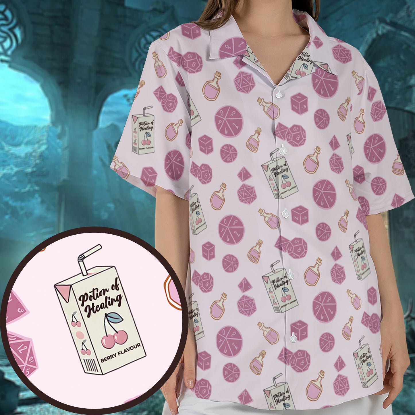 Potion Of Healing Hawaiian Shirt