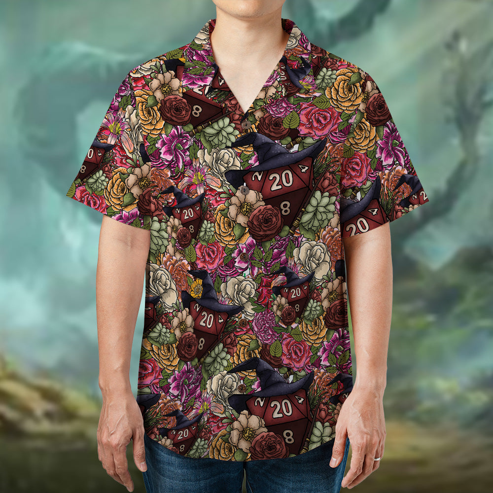 Wizard Dice Hawaiian Shirt